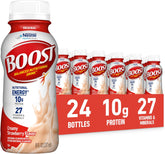 BOOST Original Ready to Drink Nutritional Drink, Creamy Strawberry, 8 fl oz (Pack of 24)